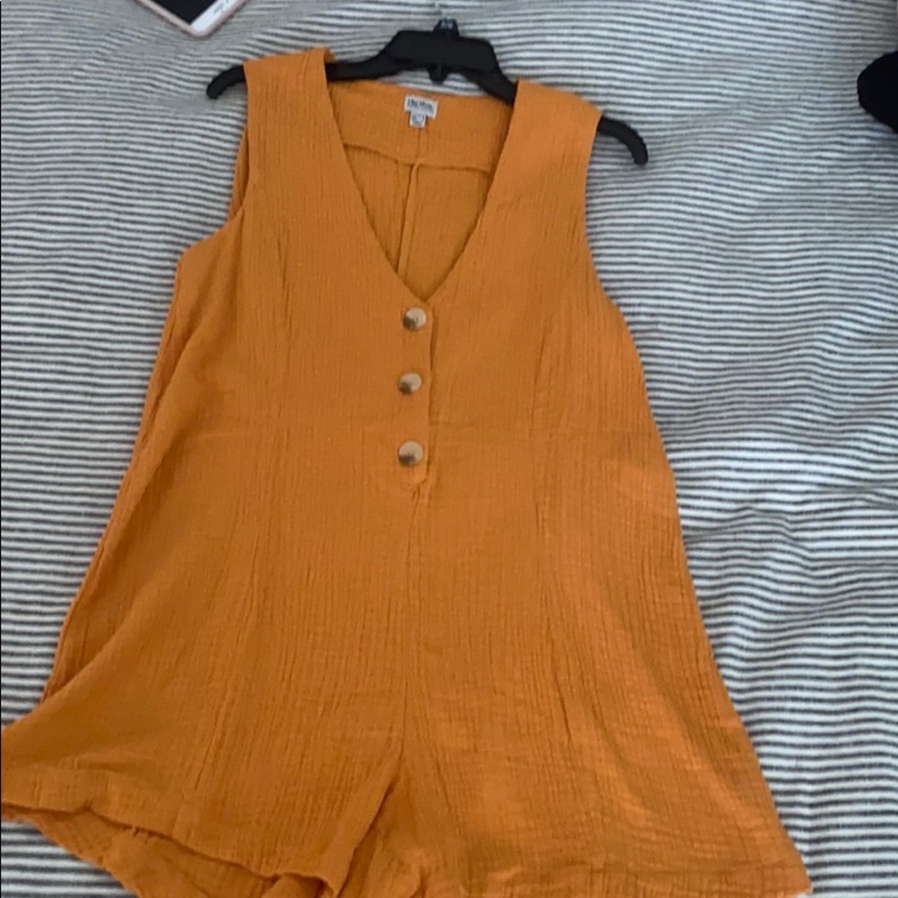 Yellow romper!